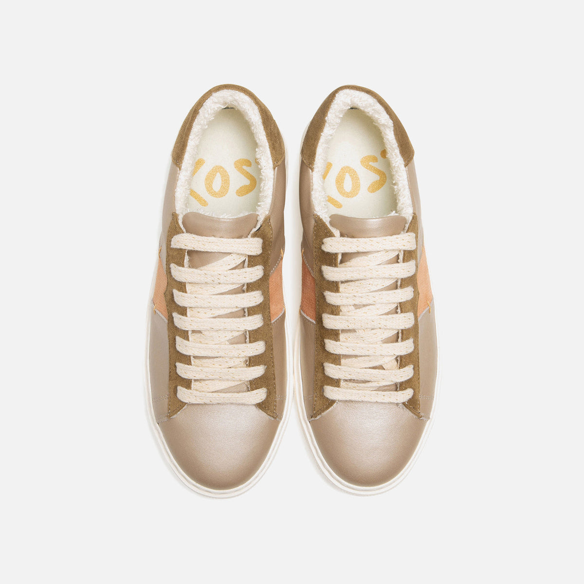 Sneakers Swanky F Fb - Beige/Taupe/Perzik
