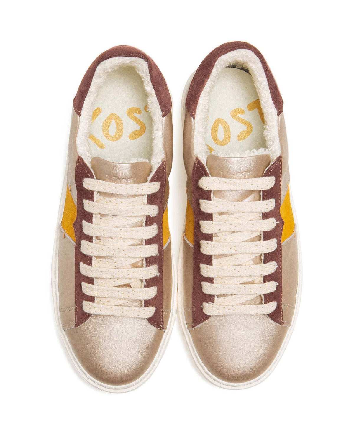 Sneakers Swanky F Fb - Beige/Marrone/Senape