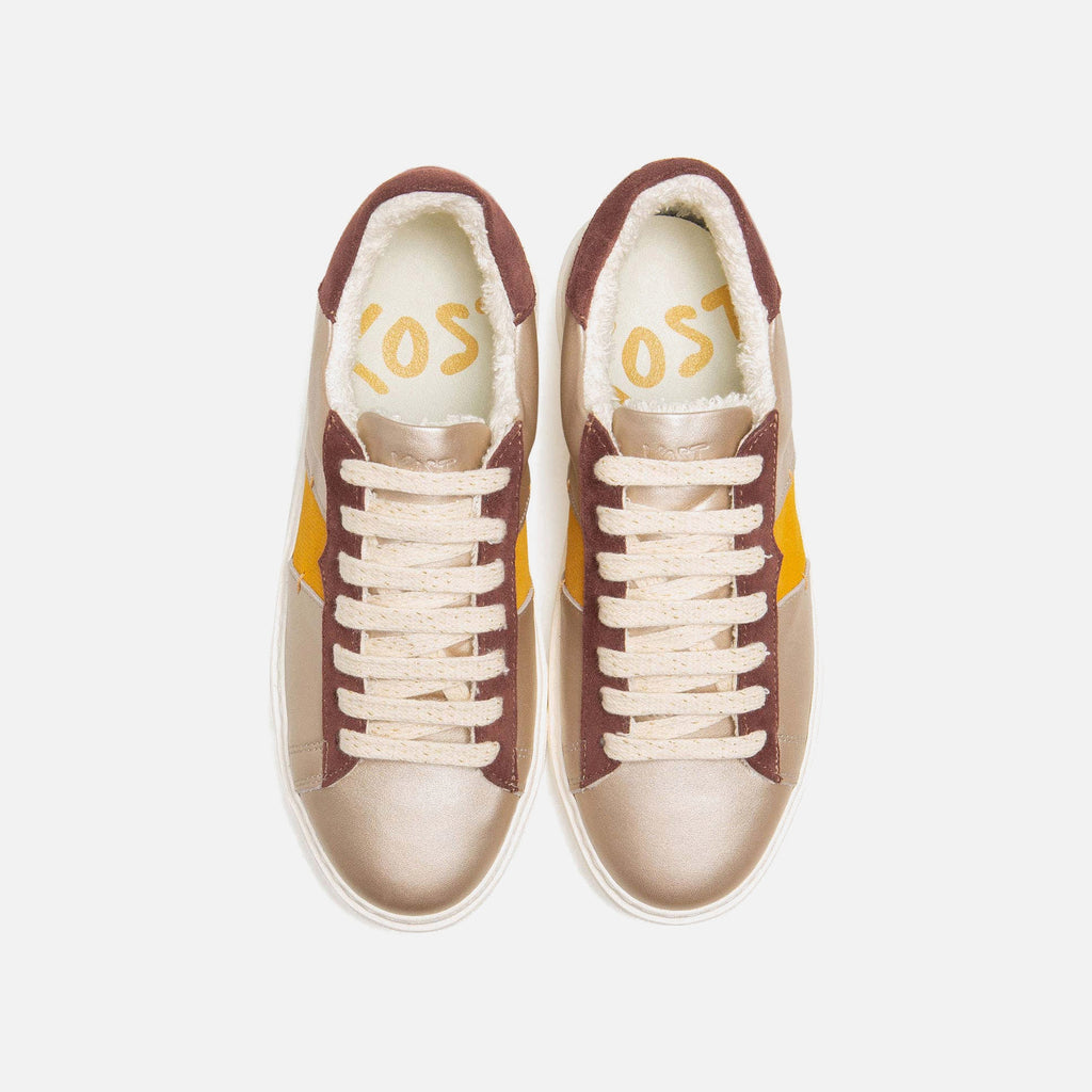 Sneakers Swanky F Fb - Beige/Marrone/Senape