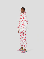 Fleece Jack mit Poppy-Print