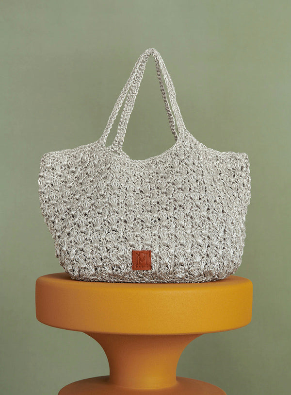 SWEETY SILVER MINI TOTE PETITE MENDIGOTE
