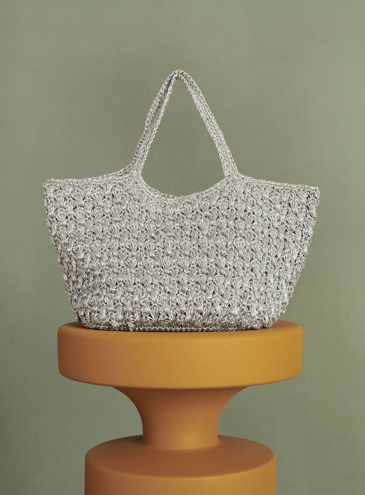SWEETY SILVER MINI TOTE PETITE MENDIGOTE
