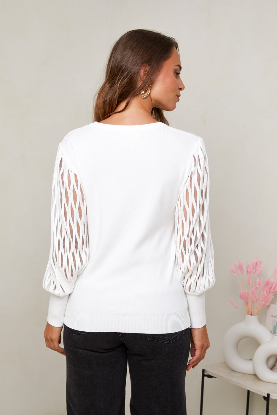 Sweater - White