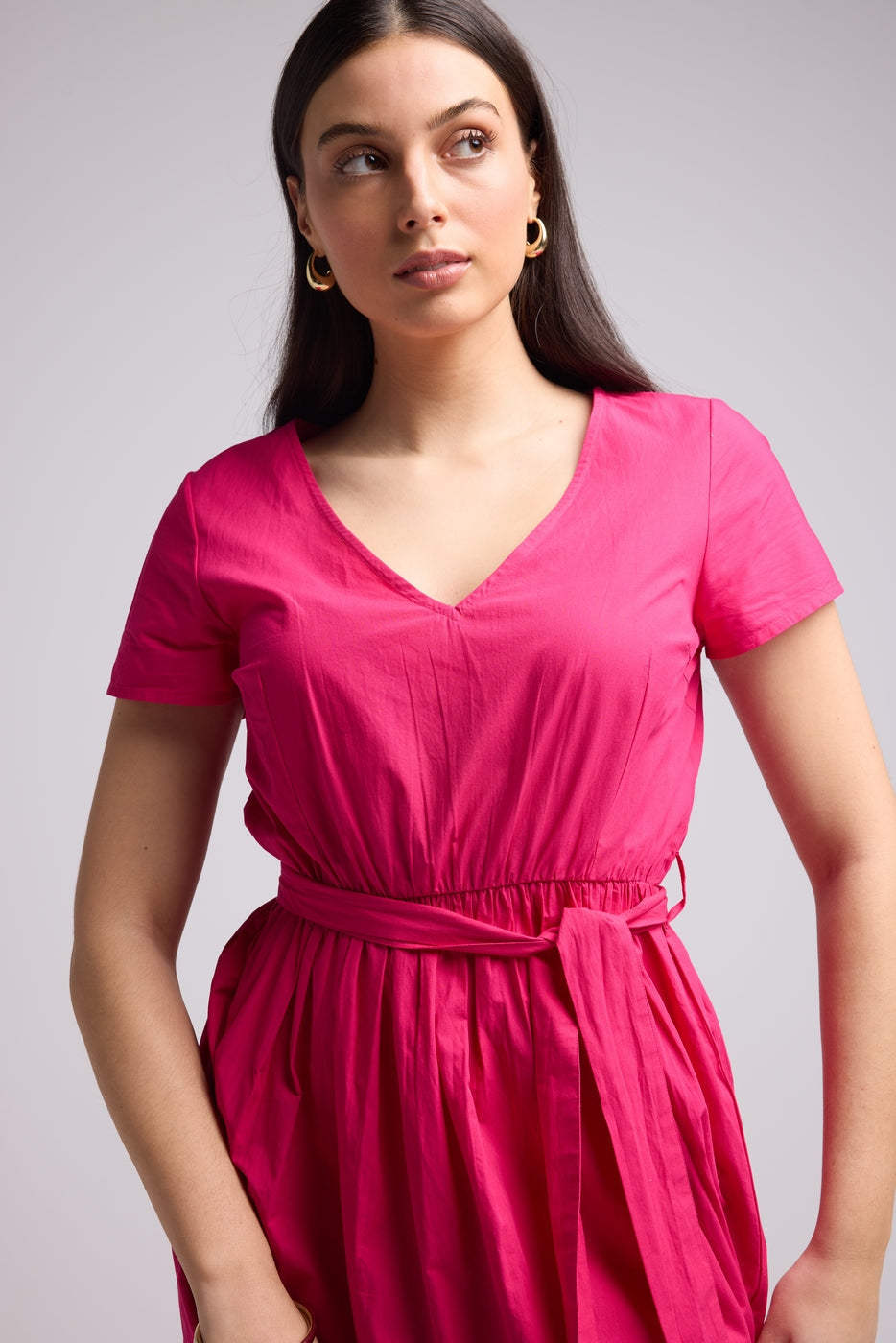 Long Dress - Sybille - Fuchsia