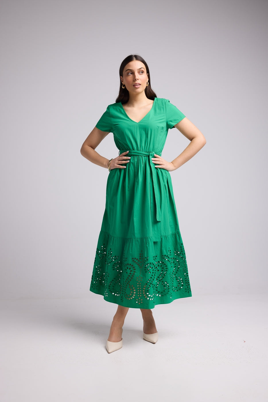 Long Dress - Sybille - Green