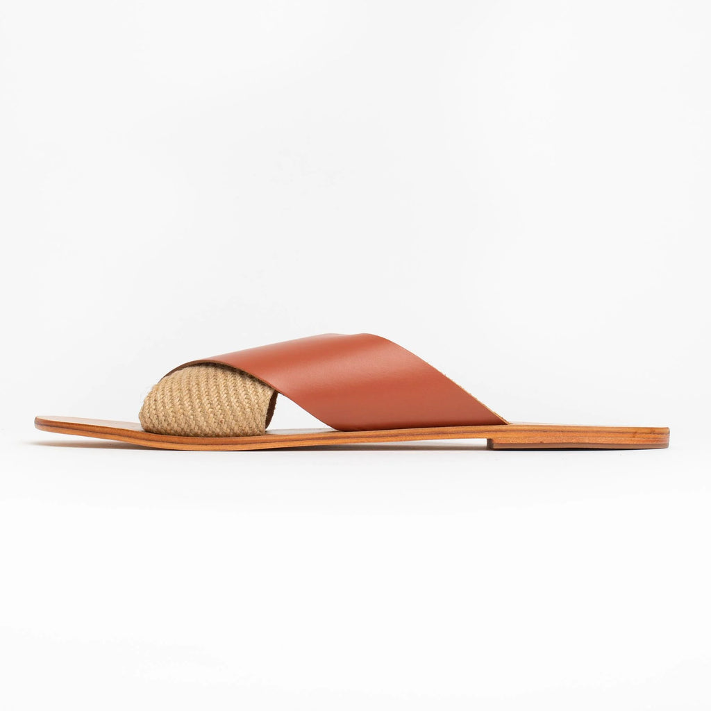 Mules Sylvonna - Marron et Corde