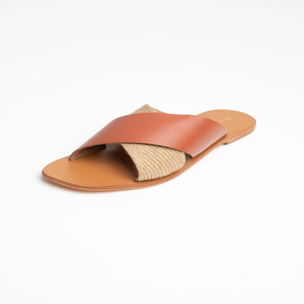 Mules Sylvonna - Marron et Corde