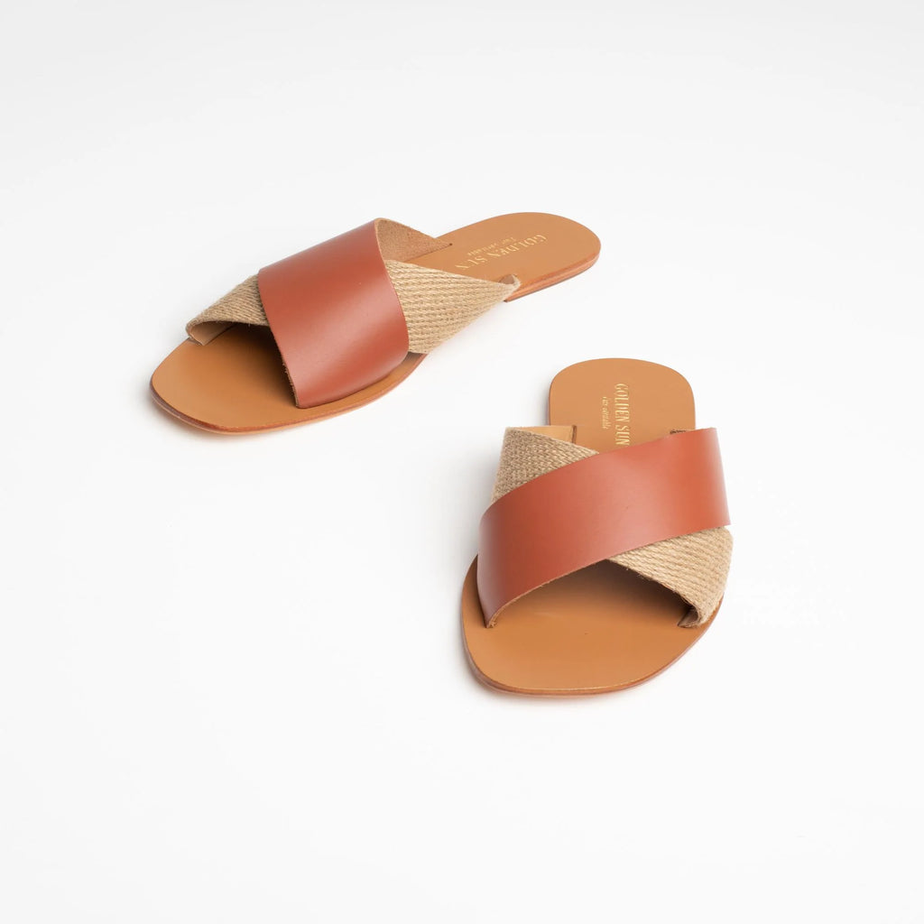 Mules Sylvonna - Marron et Corde