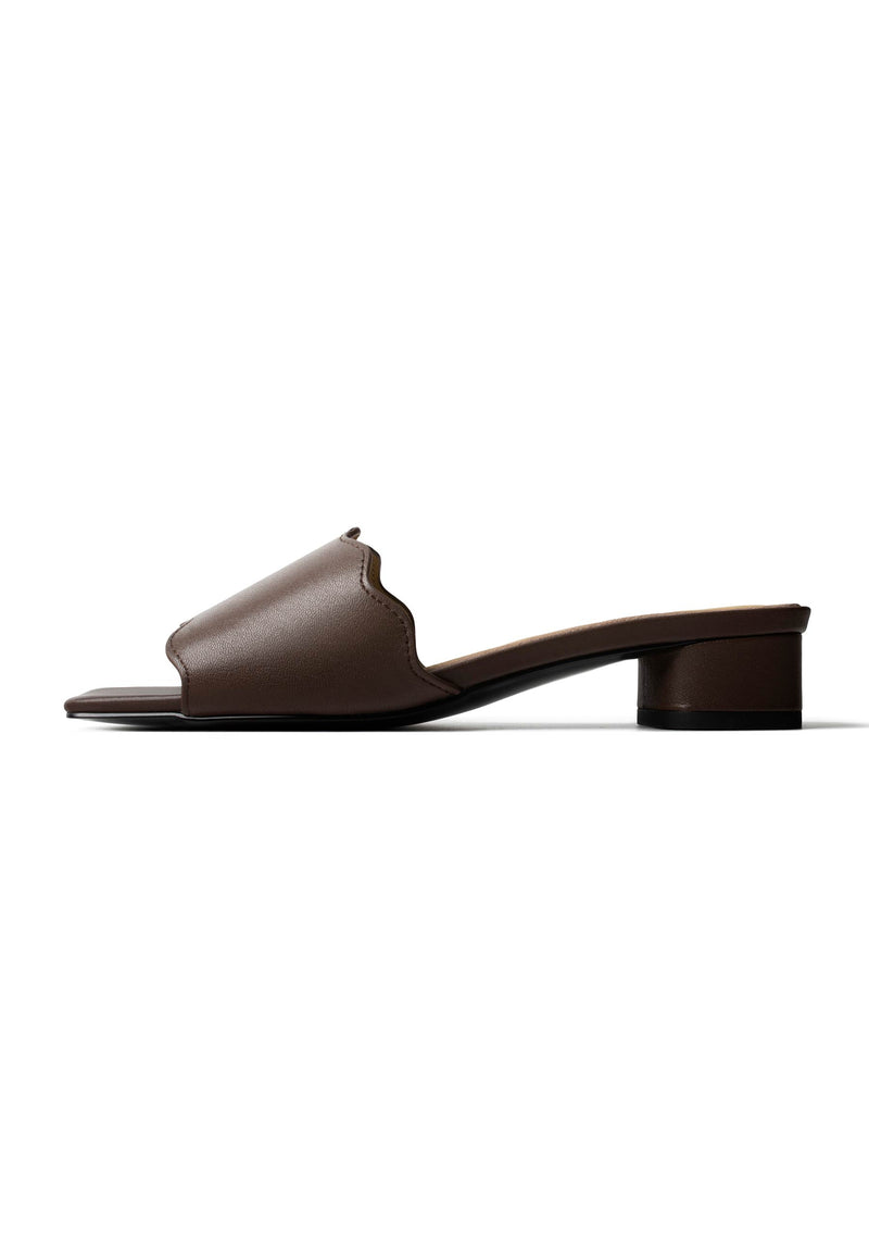 Always In Bloom Flat Shoes - Darkbrown