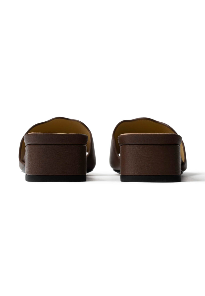 Always In Bloom Flat Shoes - Darkbrown