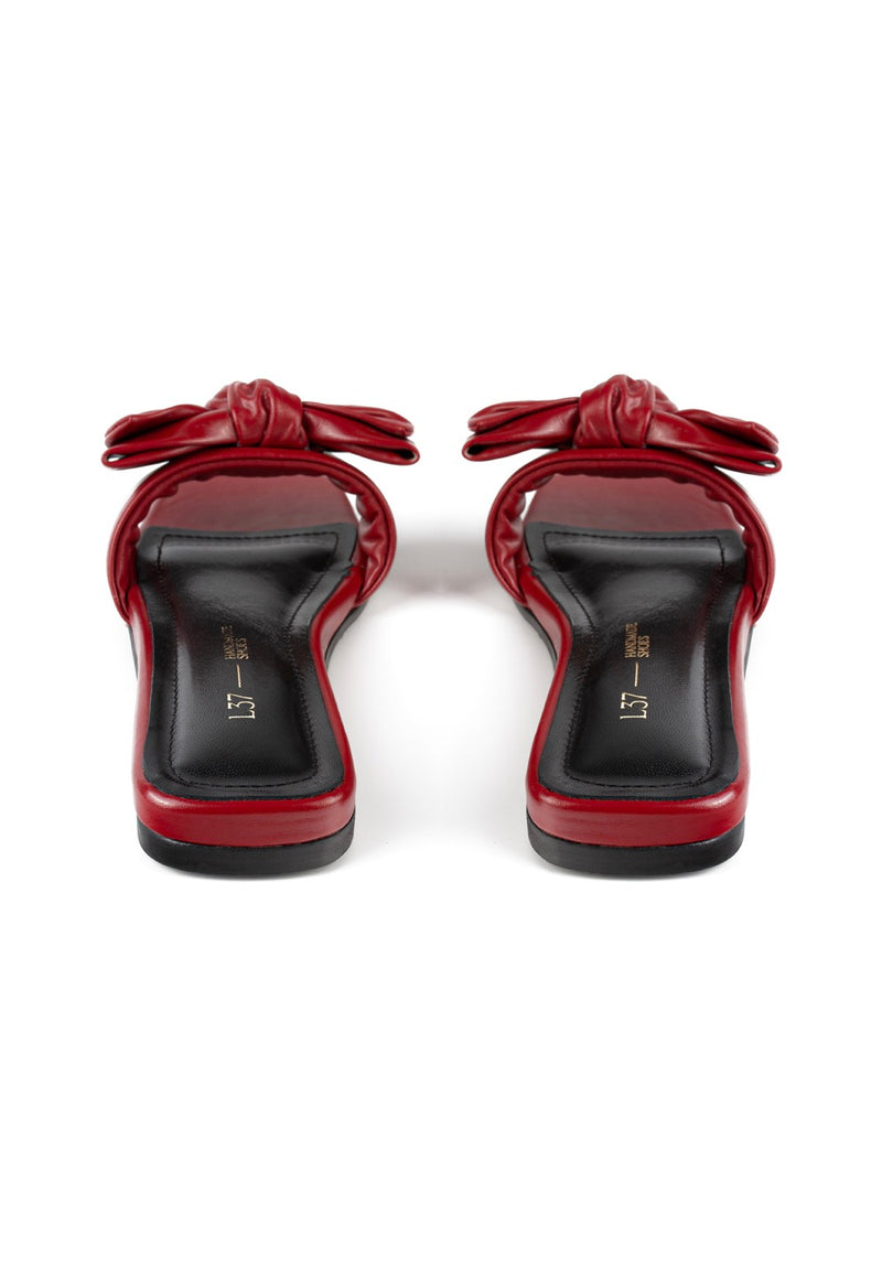Mules Costa Calma - Rouge