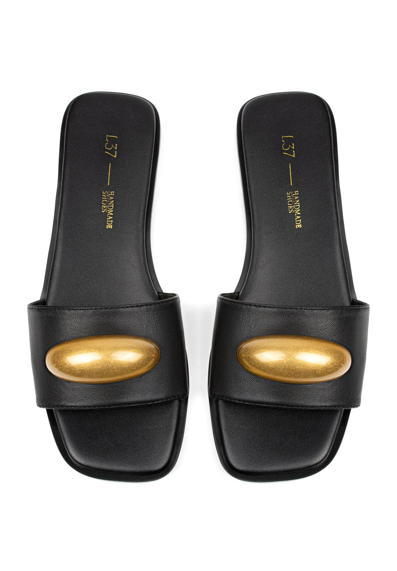Sandalias con puntera abierta Fair And Square - Negro