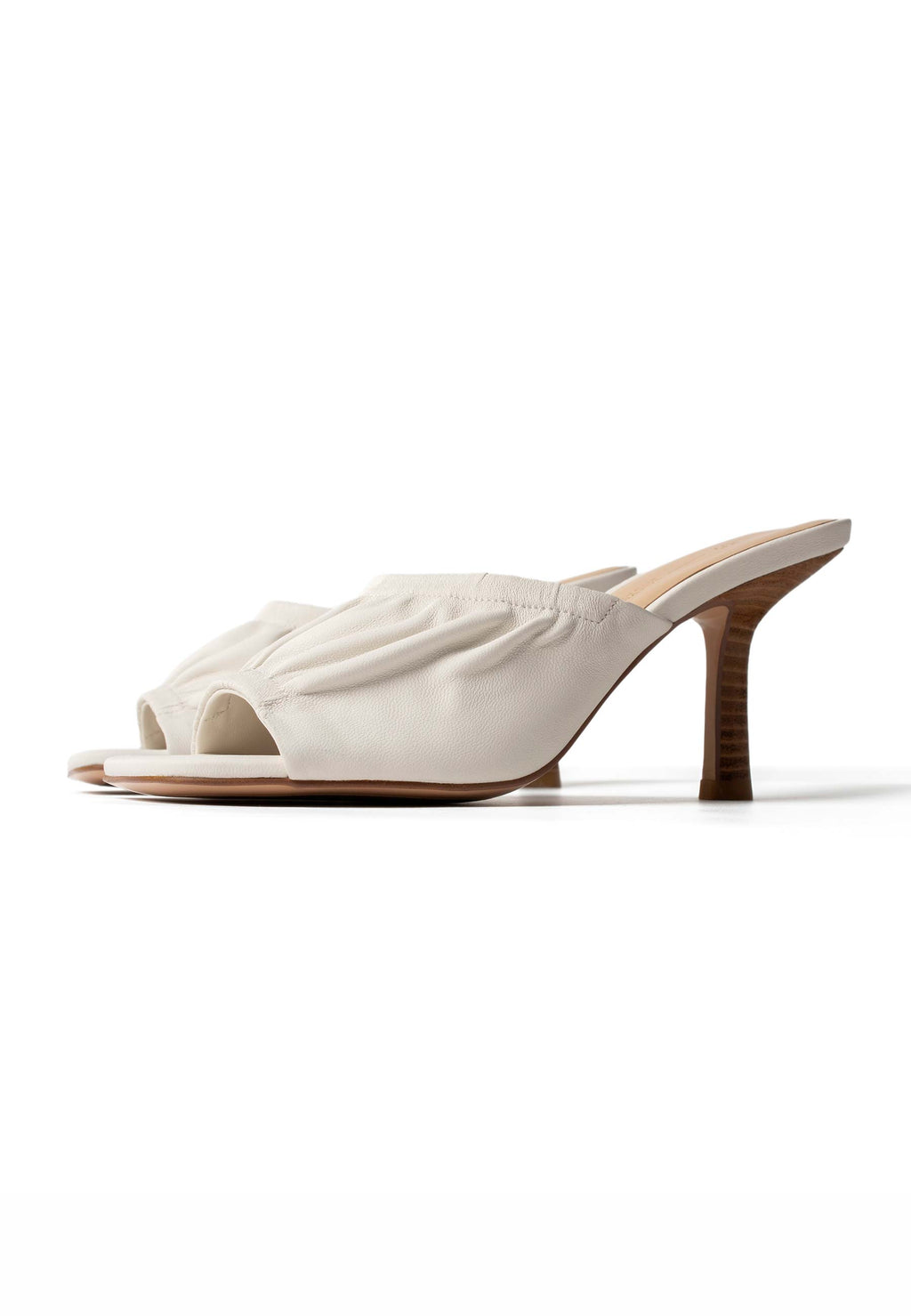Sunlight Between Our Hands Flat Shoes - White