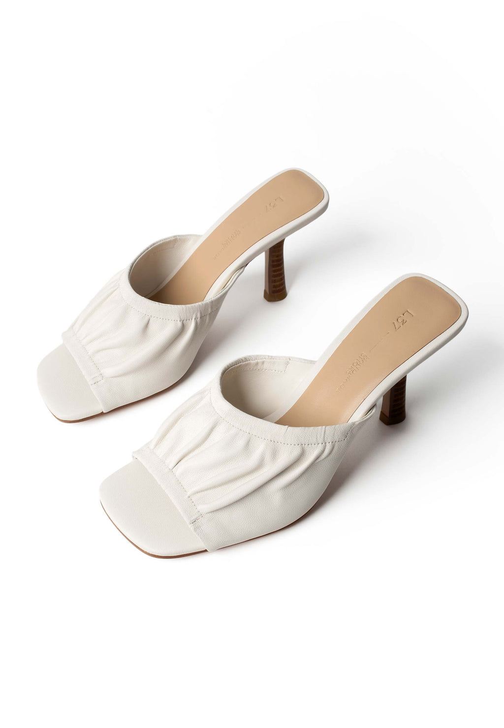 Sunlight Between Our Hands Flat Shoes - White