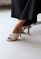 Sunlight Between Our Hands Flat Shoes - White