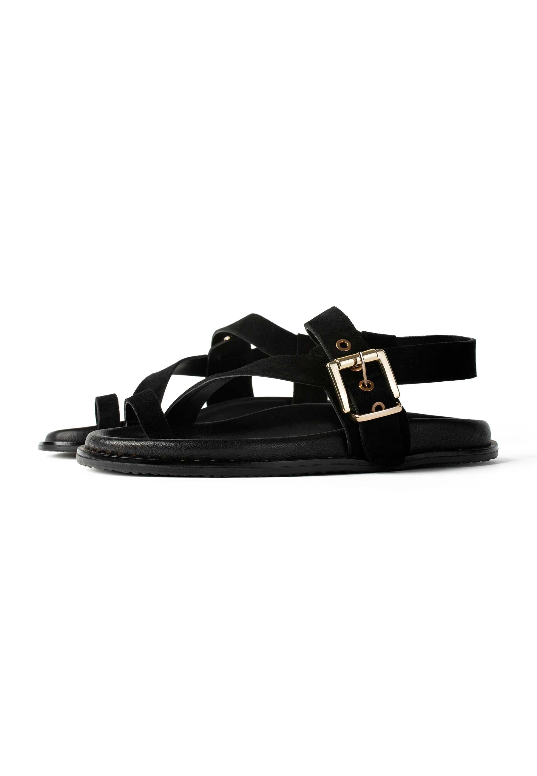 Salt On Skin Sandals - Black