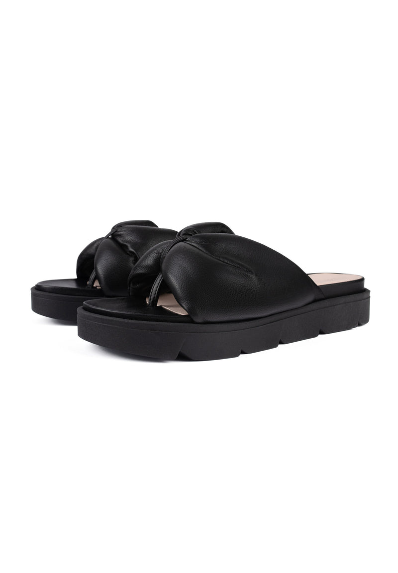 Mules Salt Water - Noir