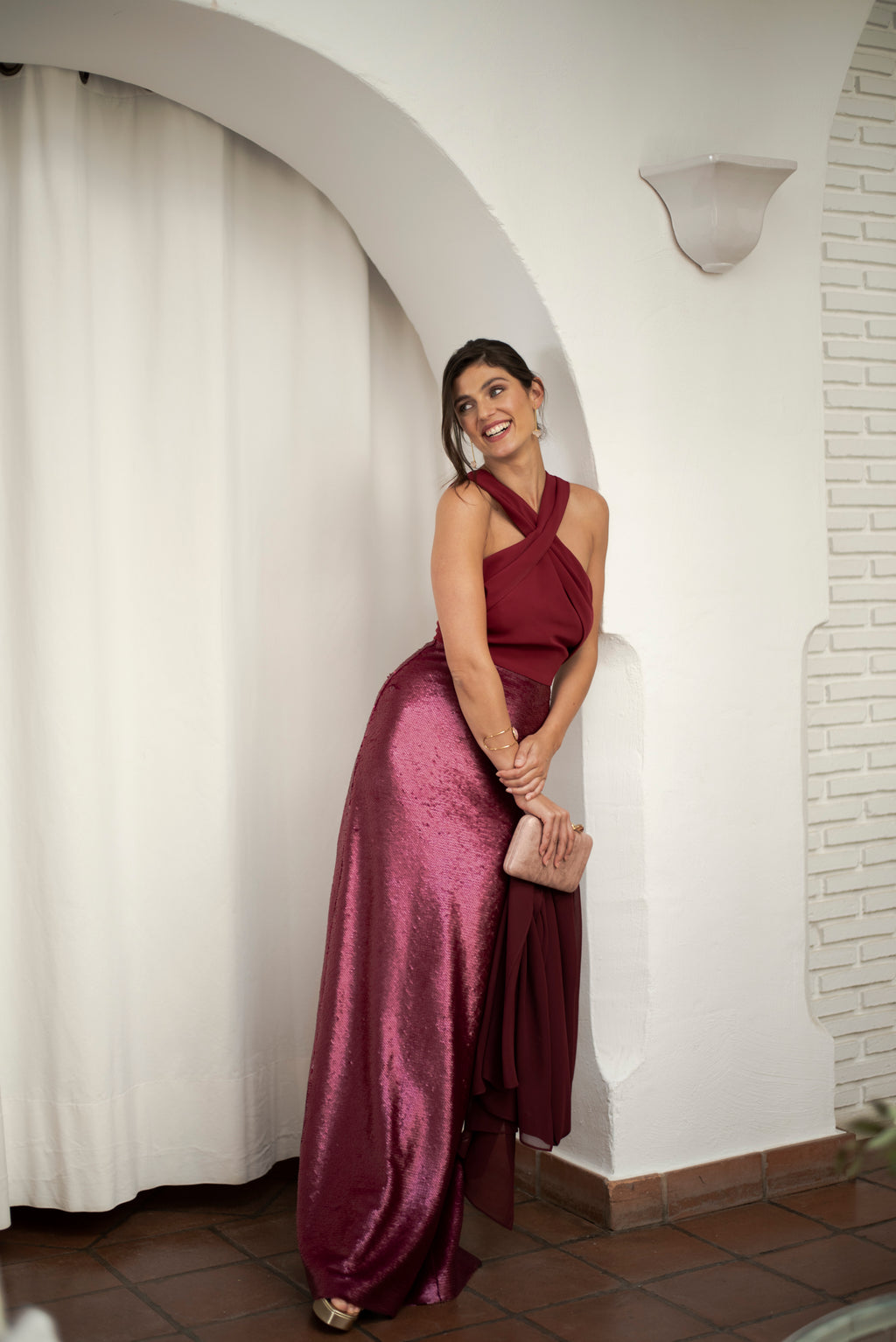 Robe Sabine - Grenat