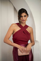 Robe Sabine - Grenat