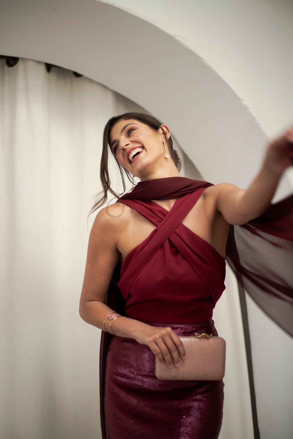 Robe Sabine - Grenat
