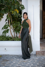 Robe Sabine - Vert