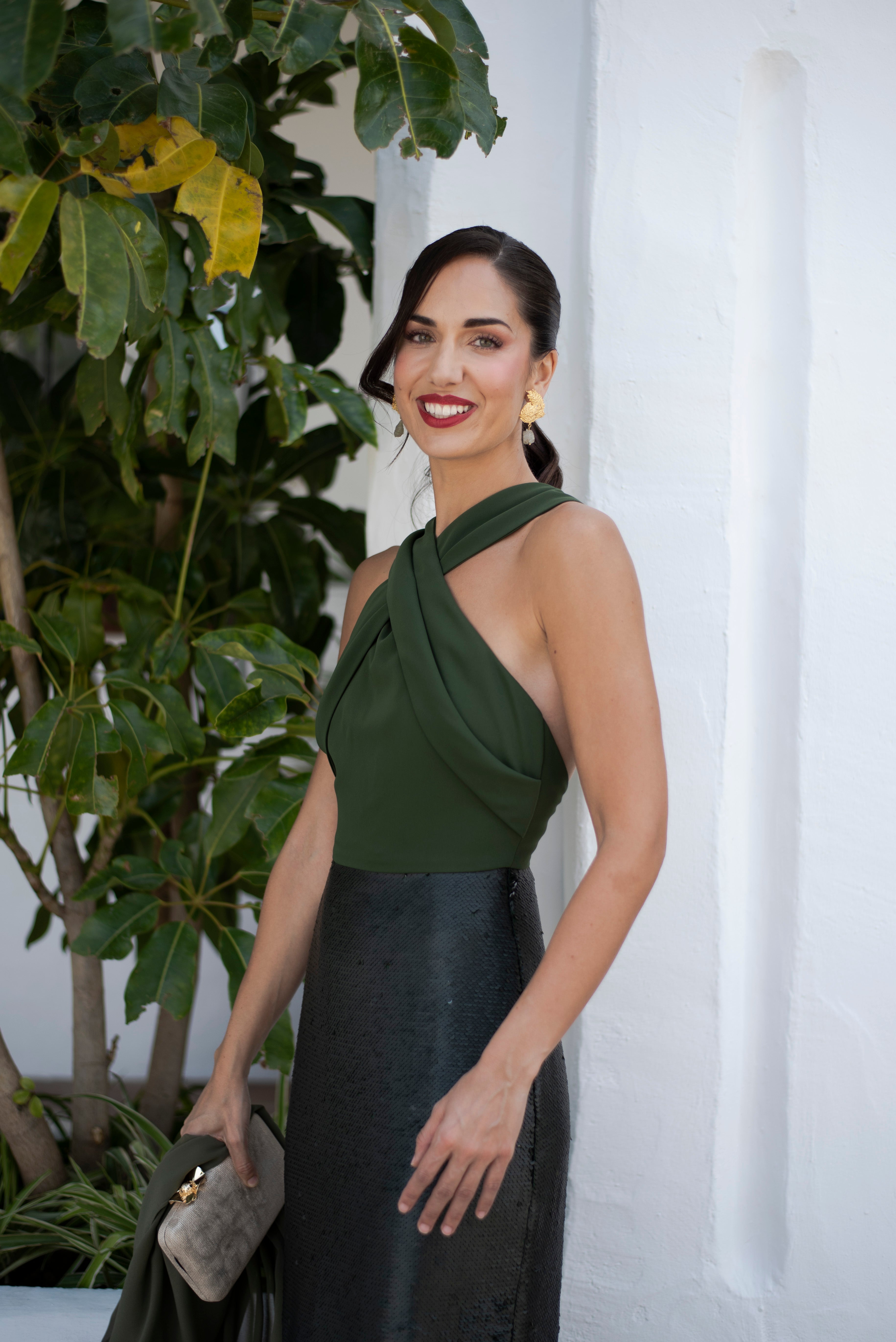 Robe Sabine - Vert