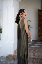 Robe Sabine - Vert
