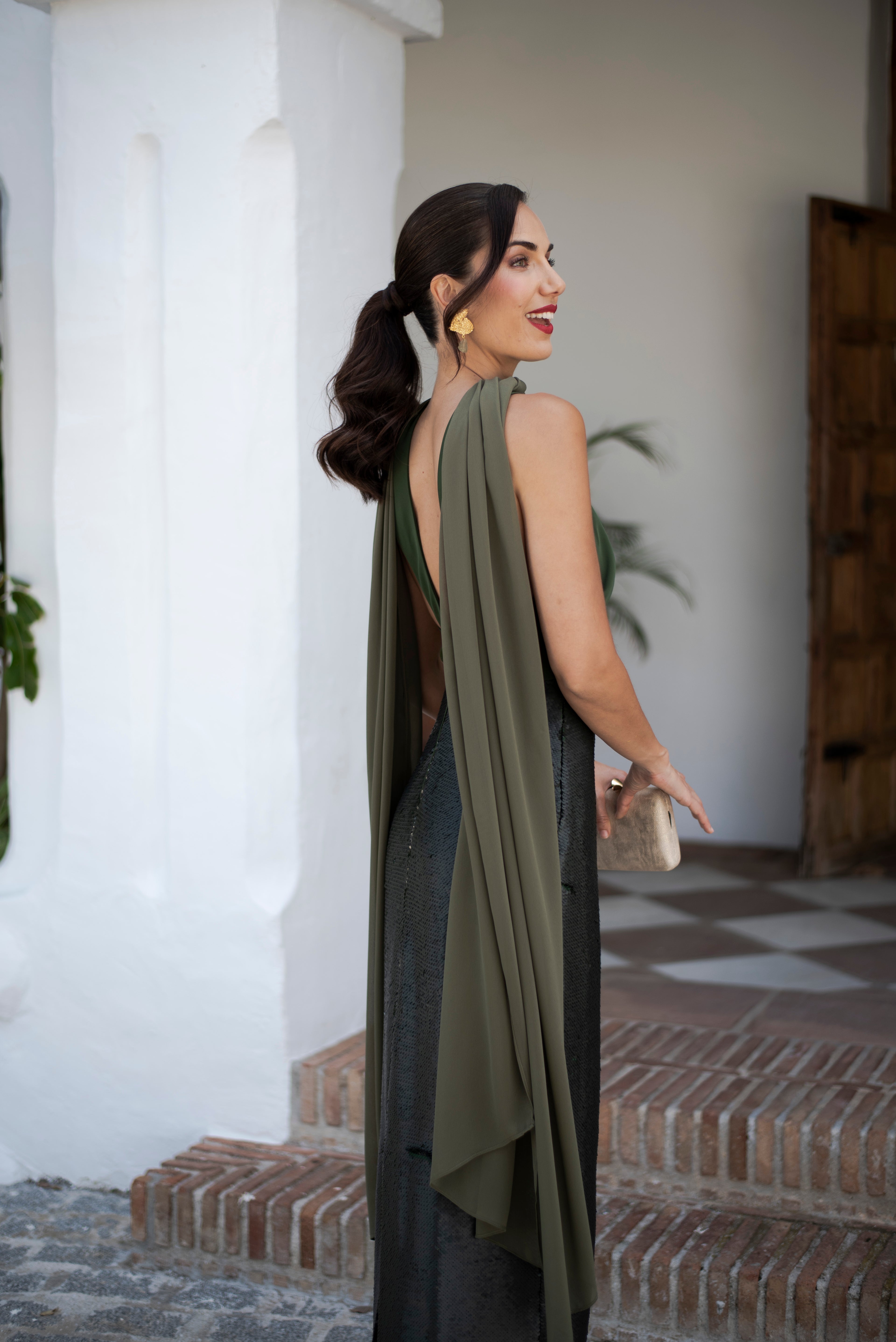 Robe Sabine - Vert