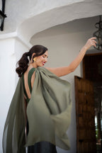 Robe Sabine - Vert