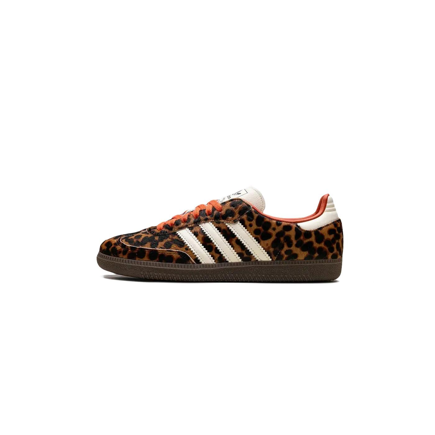 Adidas - Samba Og Preloved Red Leopard Sneakers - Brown