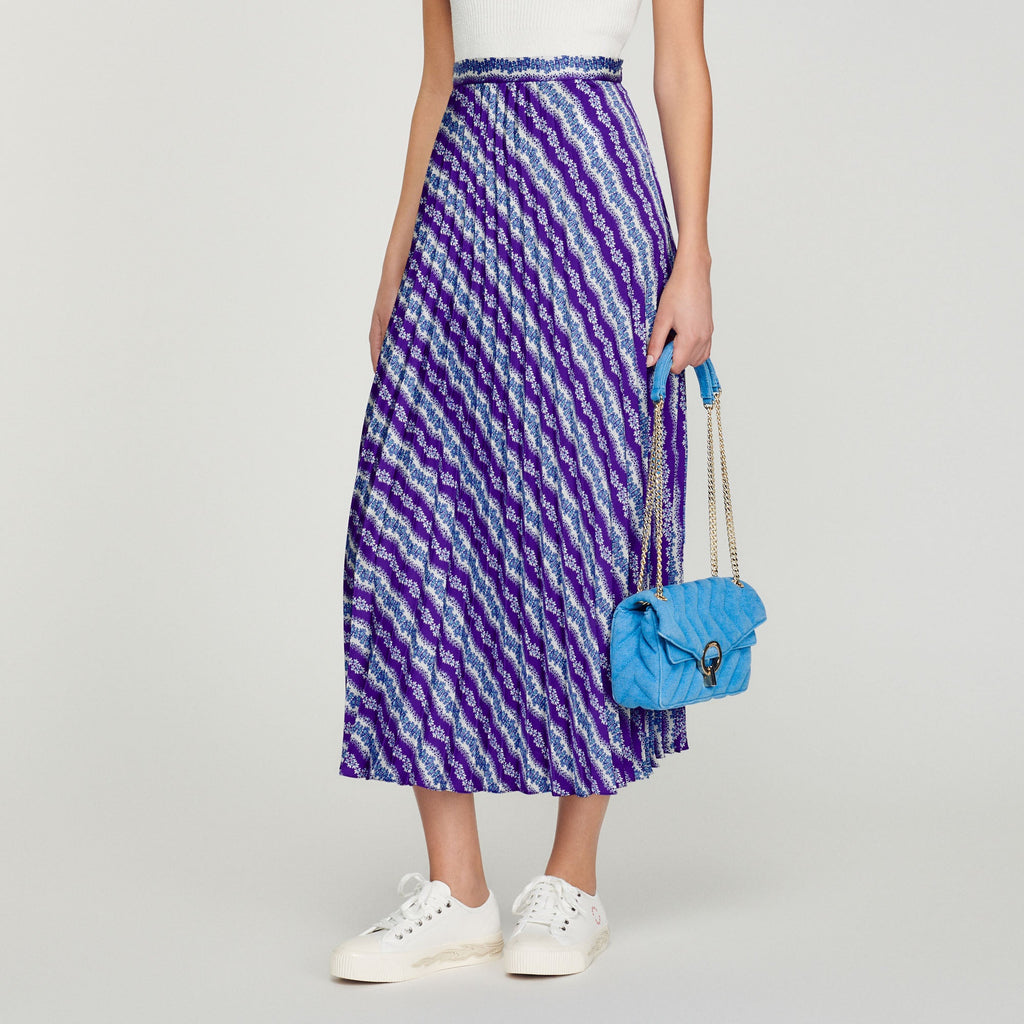 Falda Larga Estampada