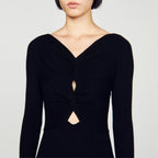 Twisted Knit Dress