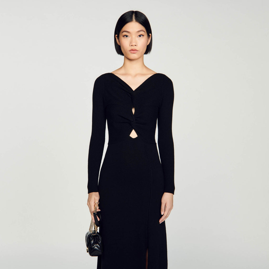 Twisted Knit Dress