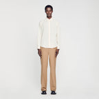 Pleated Fluid Shirt