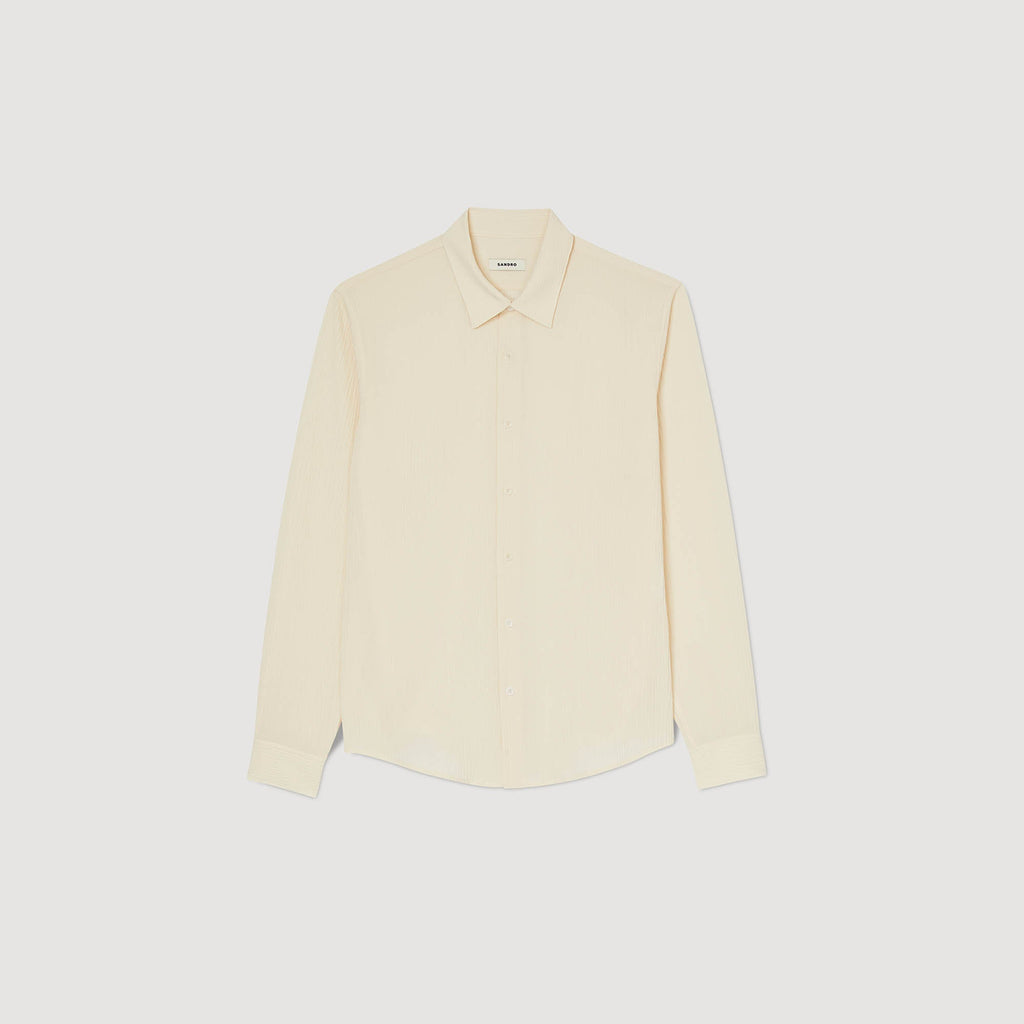 Pleated Fluid Shirt