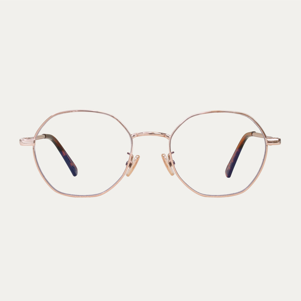 Sansa Glasses - Rose Gold - Women