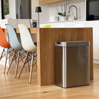 Silverlake - Poubelle Automatique Inox 90L - Acier Inoxydable - Argent