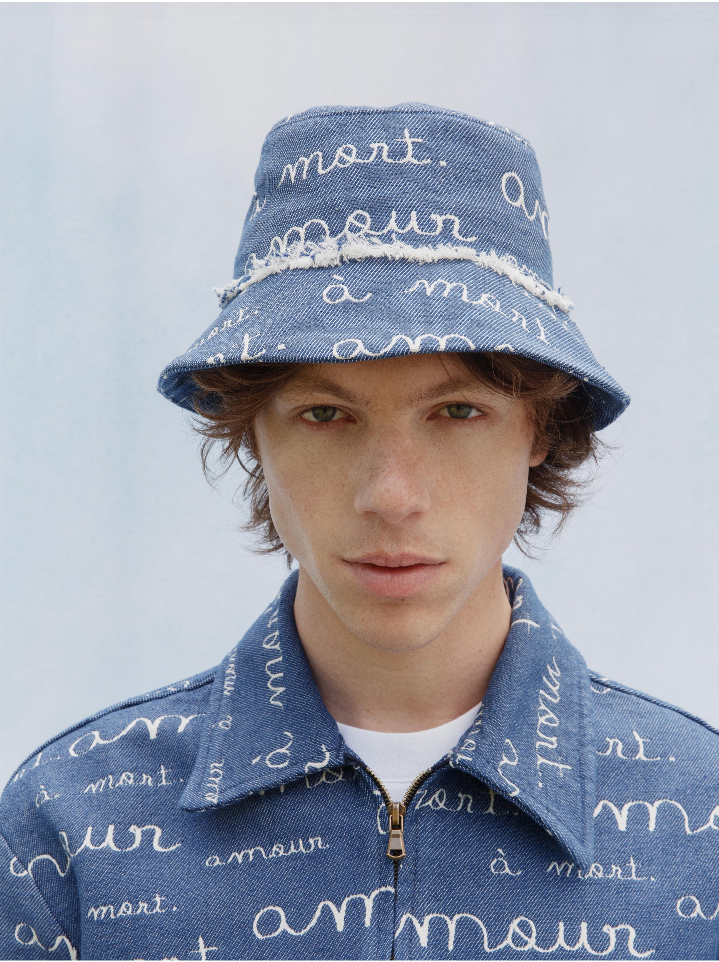 Bob Amour Denim Jacquard