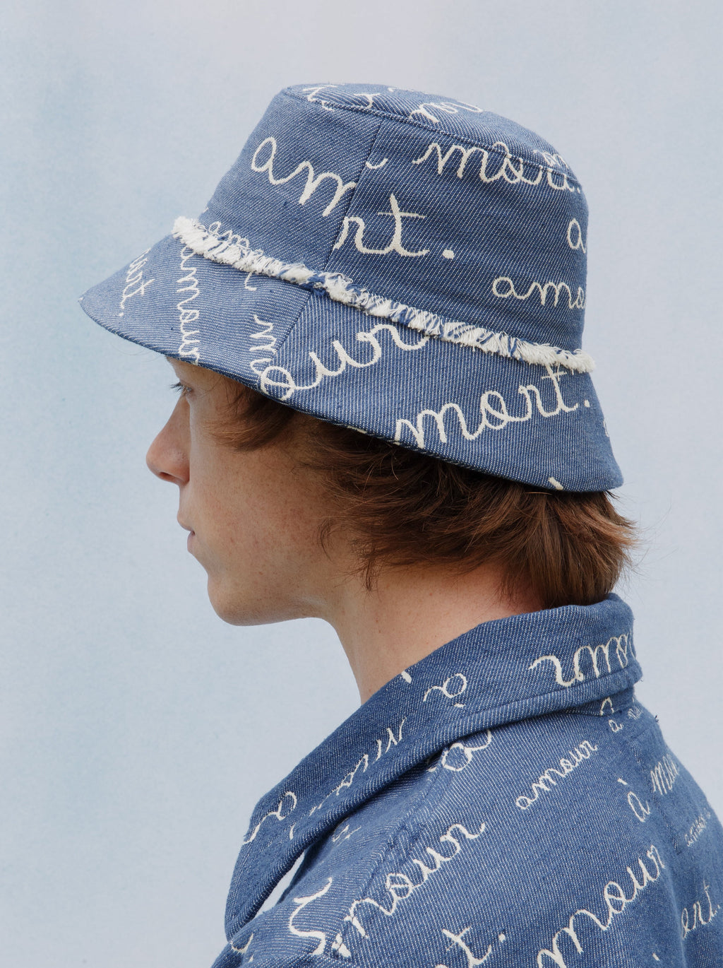 Bob Amour Denim Jacquard