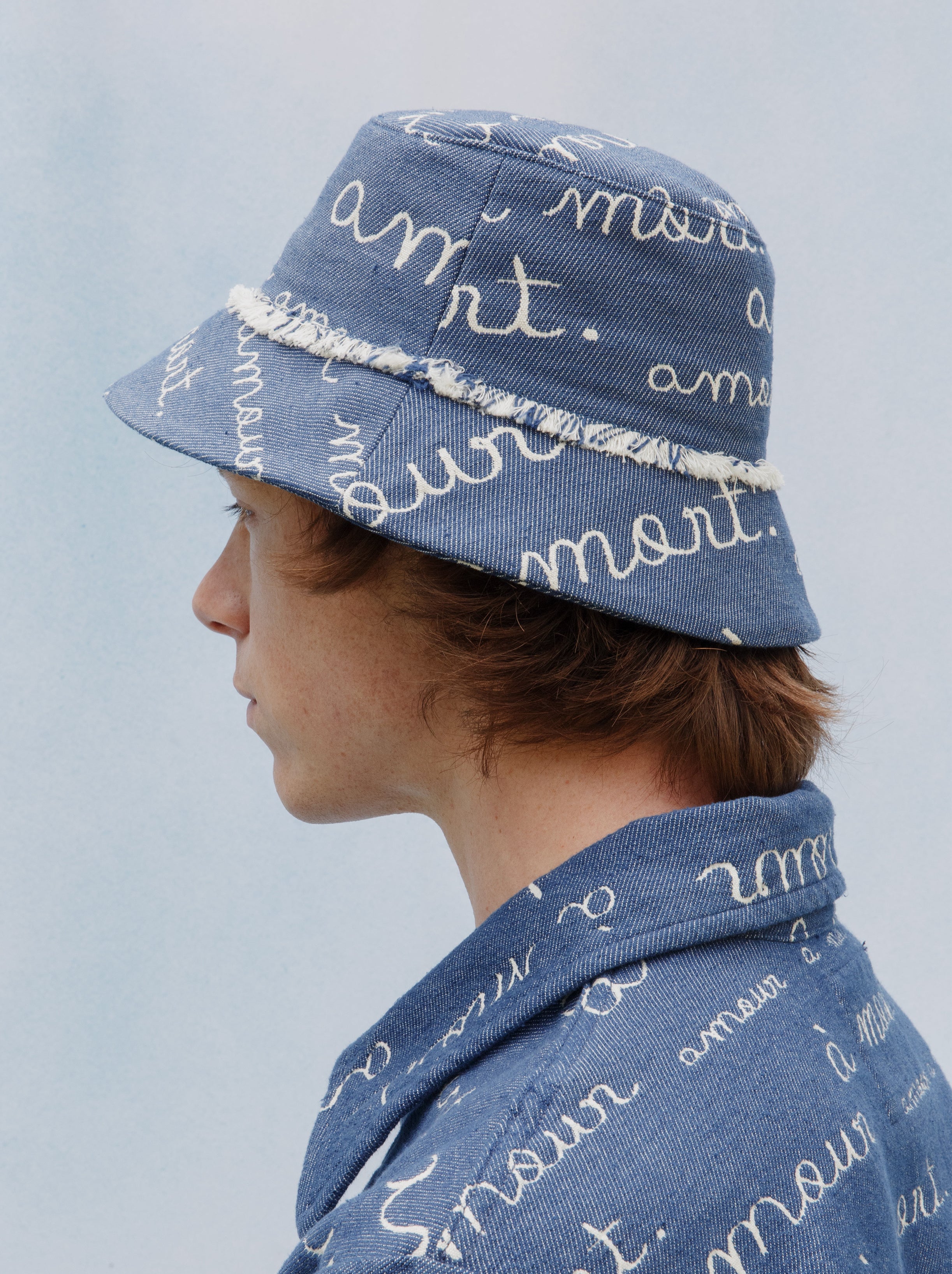 Bob Amour Denim Jacquard