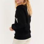 Long Sleeve Top - Black/White - Women