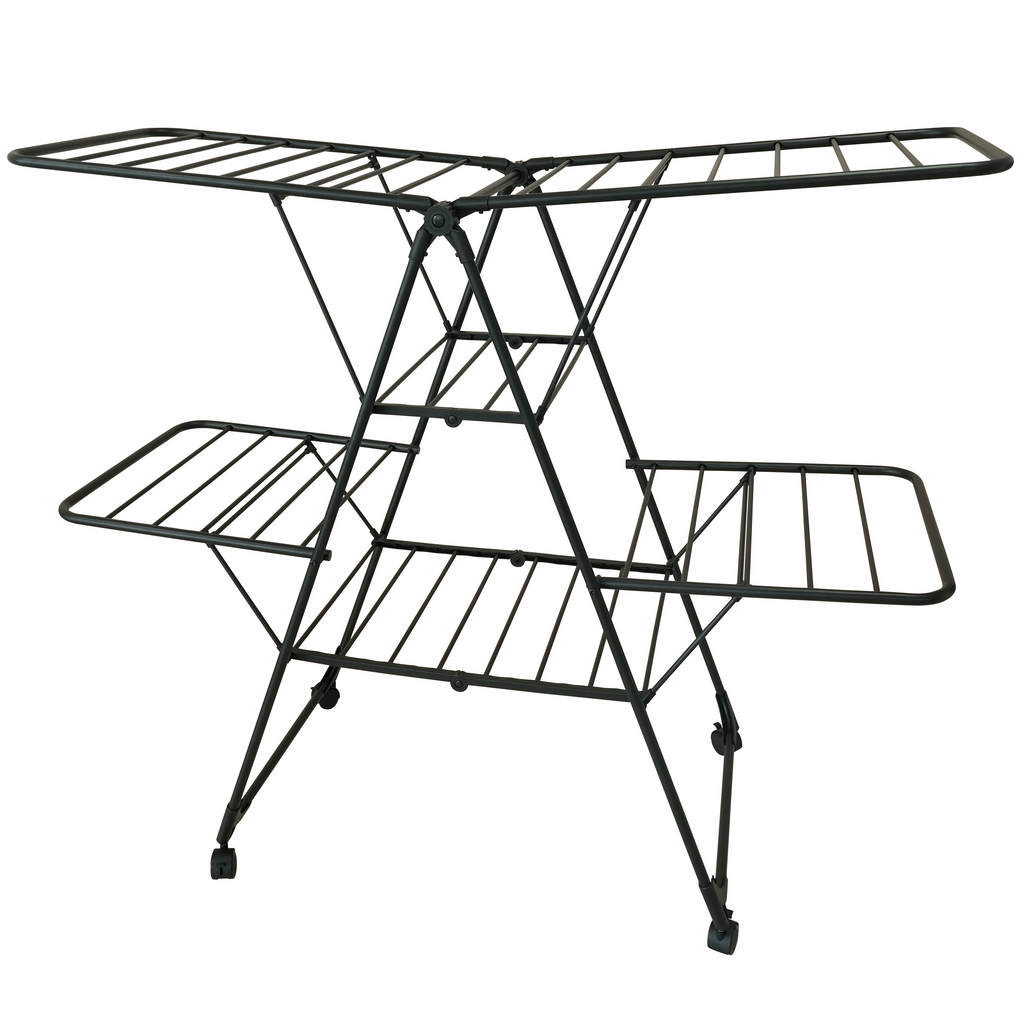 Tendedero Plegable Alba - 26M - Negro