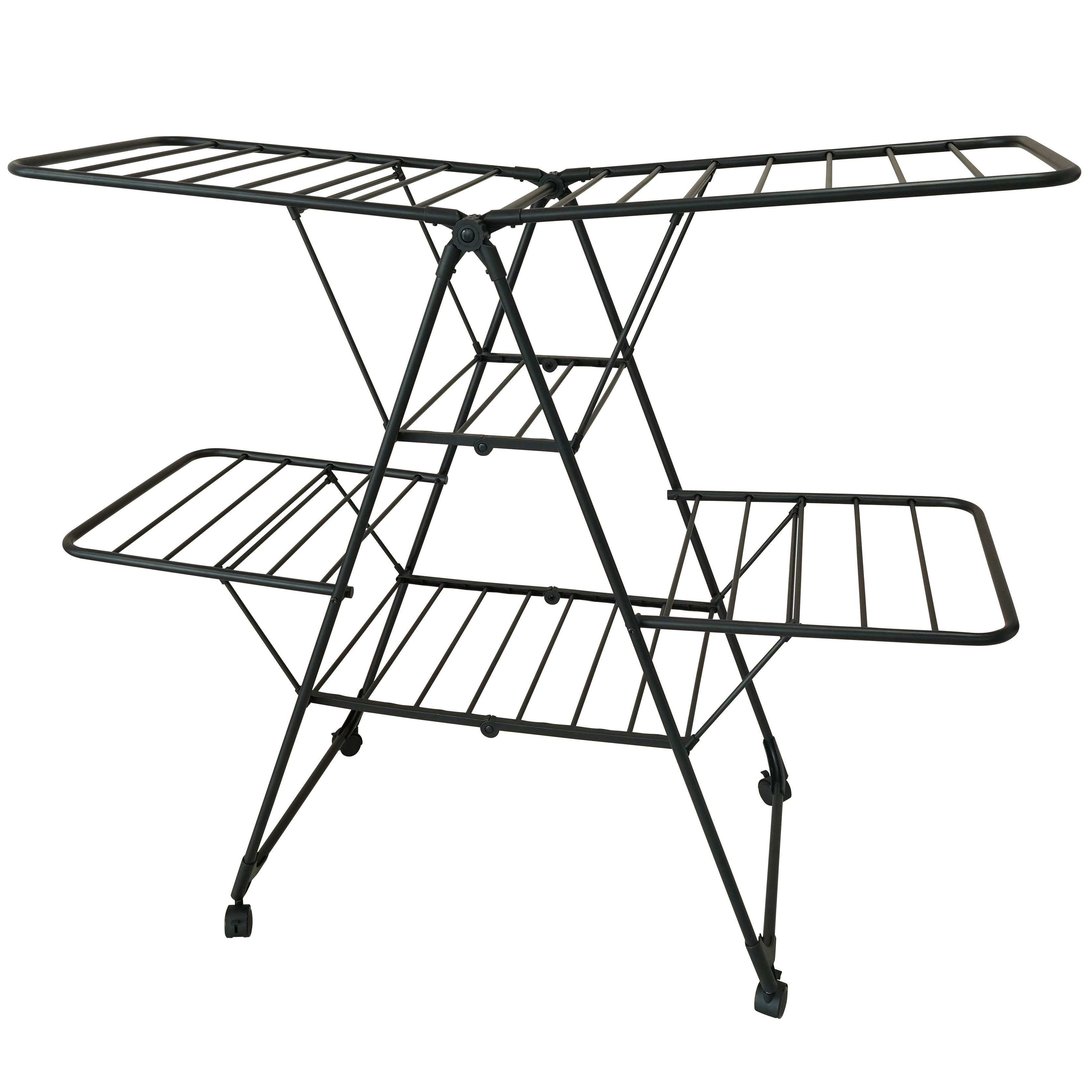 Tendedero Plegable Alba - 26M - Negro