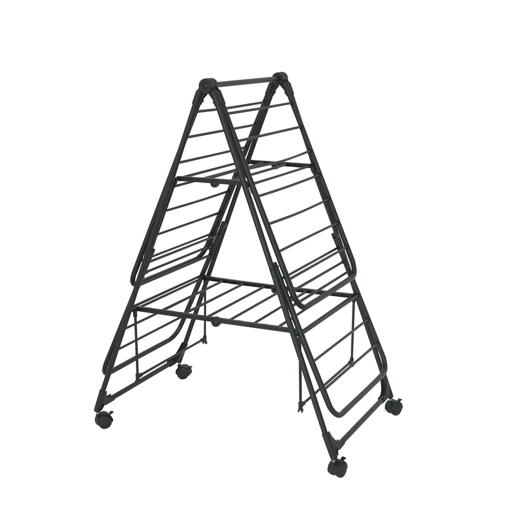 Tendedero Plegable Alba - 26M - Negro