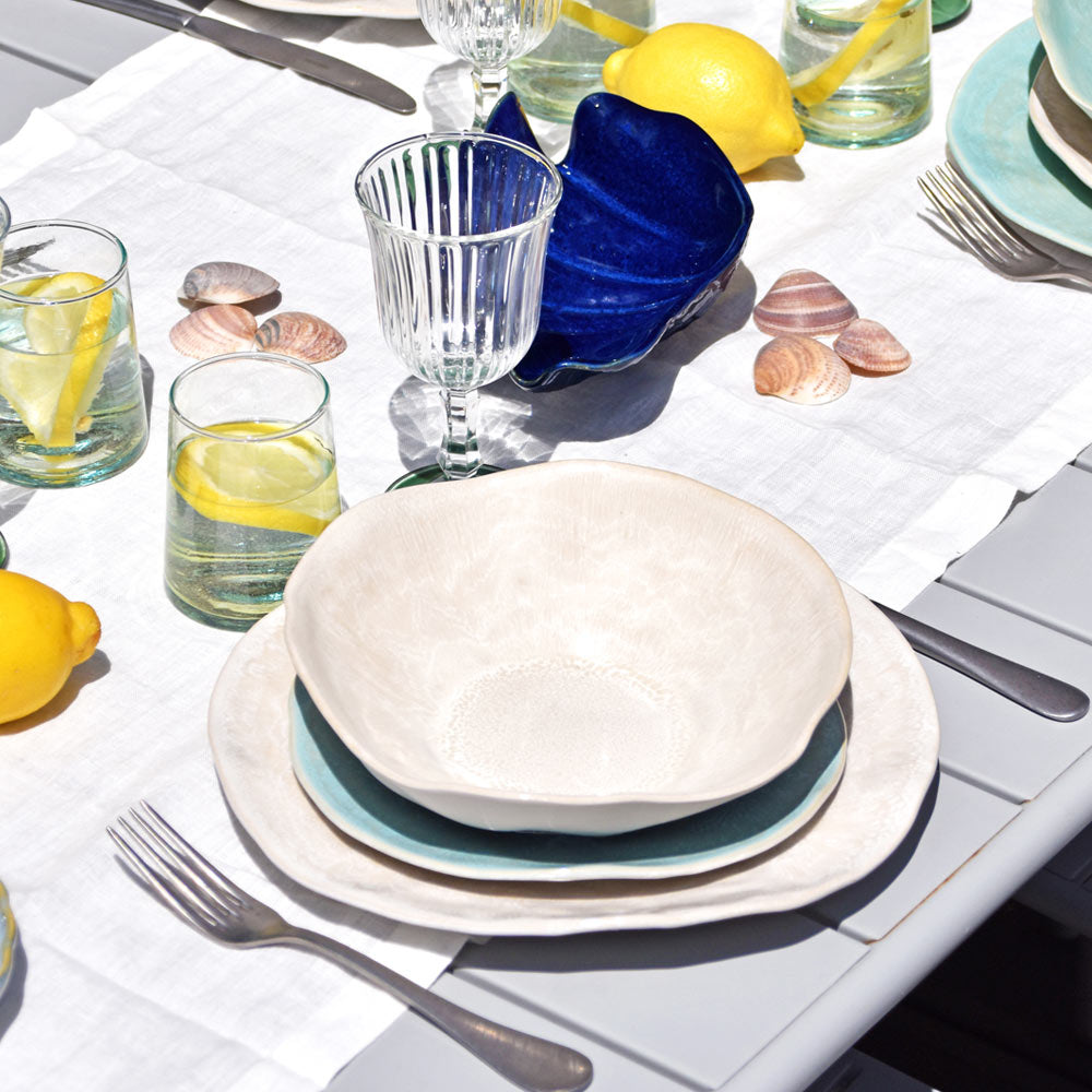 Platos hondos Onda - Beige Sable
