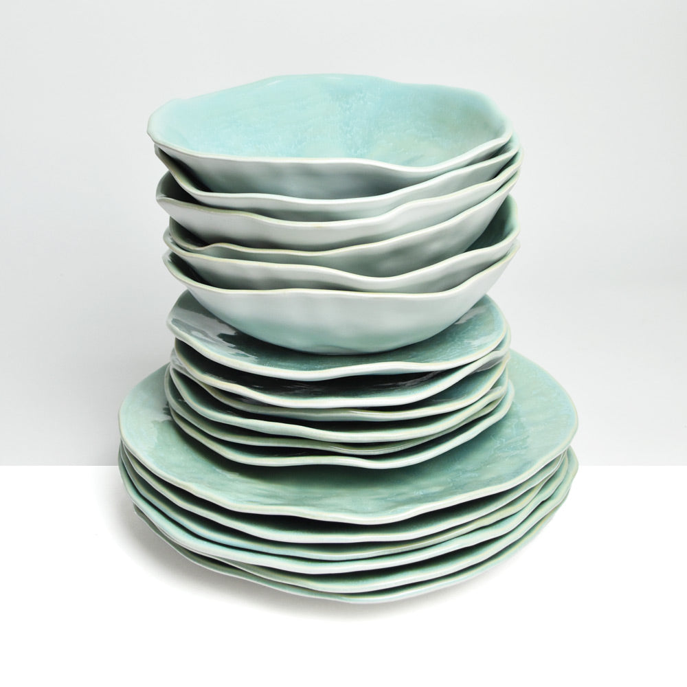 Service For 6 Onda | Water Green