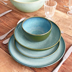 Service Pour 2 - Vert Turquoise