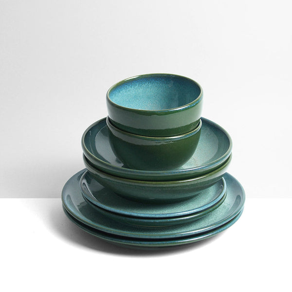 Service Pour 2 - Vert Turquoise