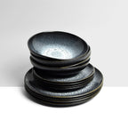 Dinner Set For 4 - Seafoam Black