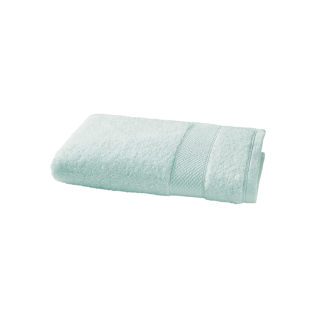 Éponge Unie - Serviette Invité - Bleu Pastel